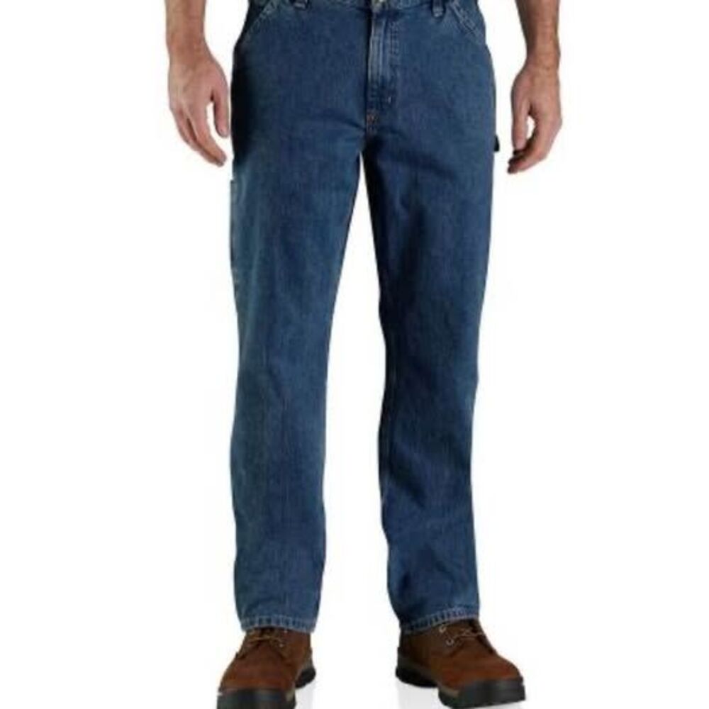 CARHARTT -NEW- LOOSE ORIGINAL FIT WORK DUNGAREE Size 38x34 Work Pant
